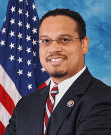 Congressman Keith Ellison from Minneapolis, the first Muslim ever elected to U.S. Congress Congressman Keith Ellison from Minneapolis, the first Muslim ever elected to U.S. Congress
