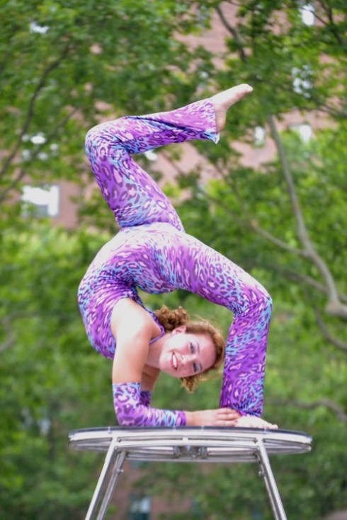 The contortionist in Act Two